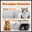 Nobleza Tunel para Gatos en Gamuza, Túnel de 3 vías para Interiores con 1 Agujeros y Bola suspendida Juguetes para Gatos, Tunel Plegable para Mascotas Juguete para Gato Gatito Conejo Hurones (Gris), , large indicador imagen numero 4