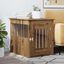 vidaXL Jaula para perros madera ingeniería roble artesanal 45x62x59cm, , large indicador imagen numero 13