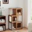 COSTWAY Árbol para Gatos Moderno para Gatitos, Casa para Gatos con Estructura Metálica, Percha Superior Acolchonada, Grandes Plataformas, Cojines Extraíbles, Mueble de Varios Niveles con Postes para Rascar, , large indicador imagen numero 4