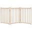 vidaXL Puerta para Perros Plegable Paneles Puerta Mascotas Madera de Álamo, , large indicador imagen numero 5