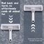 Nobleza Hair Removal Brush Set L19*W18.5*H4.6CM/L12*W12CM/L9*W2CM Black/White&Orange, , large indicador imagen numero 2