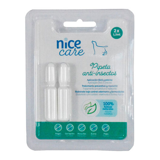 Nice Care Pipetas Antiparasitarias para perros, , large image number null