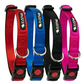 Ibañez Silky collar nylon azul para perros 
