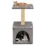 Rascador con poste para gatos color Gris, , large indicador imagen numero 1
