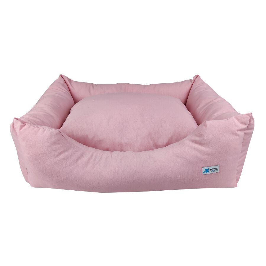 Cuna Mullida Rosa Lisa | Cuna Mullida Rosa Lisa para perros y gatos en diferentes tama&ntilde;os., , large Imagen numero 1