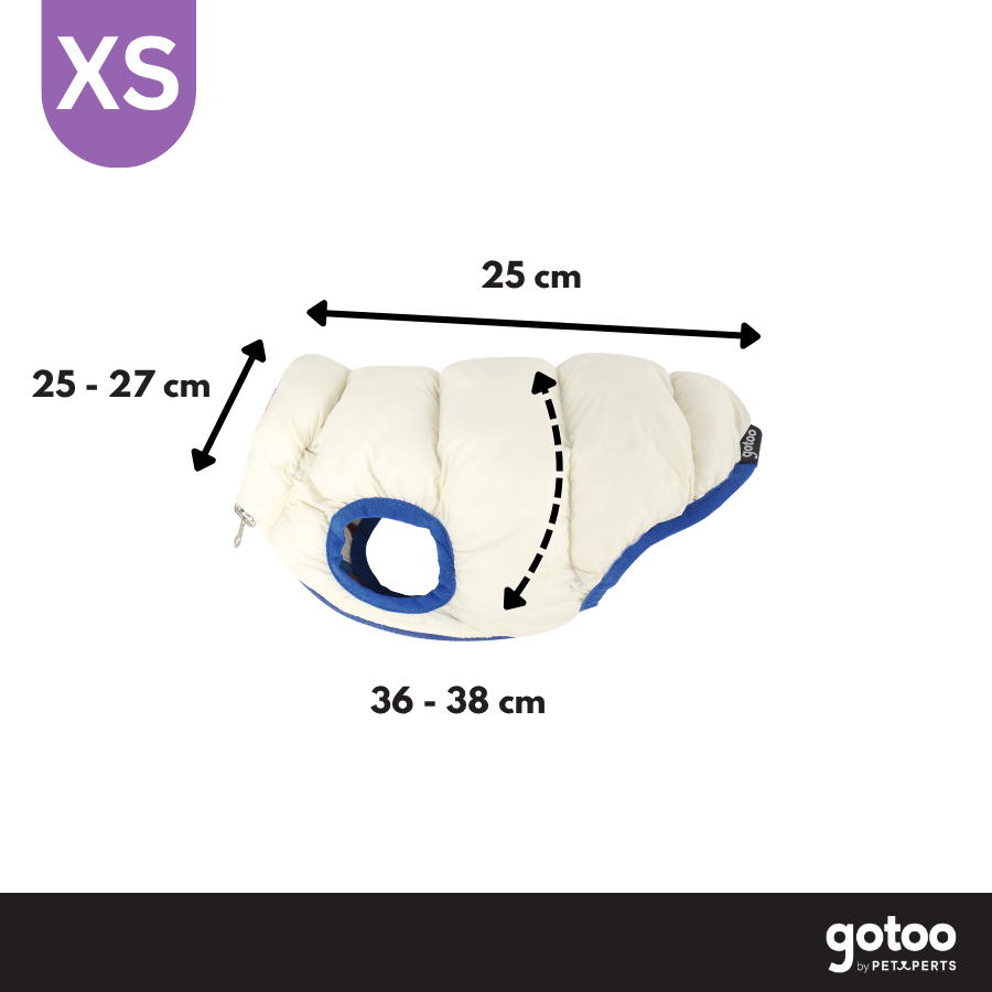 Goto Abrigo Reversible Acolchado para perros, , large Imagen numero 4