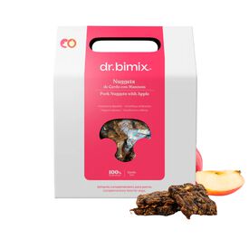 dr.bimix Galletitas de 92,8% Cerdo con 2% Manzana para Perros | Snack Natural Premium