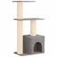 vidaXL &Aacute;rbol para gatos con postes de sisal &Aacute;rbol rascador Muebles animales, , large indicador imagen numero 1