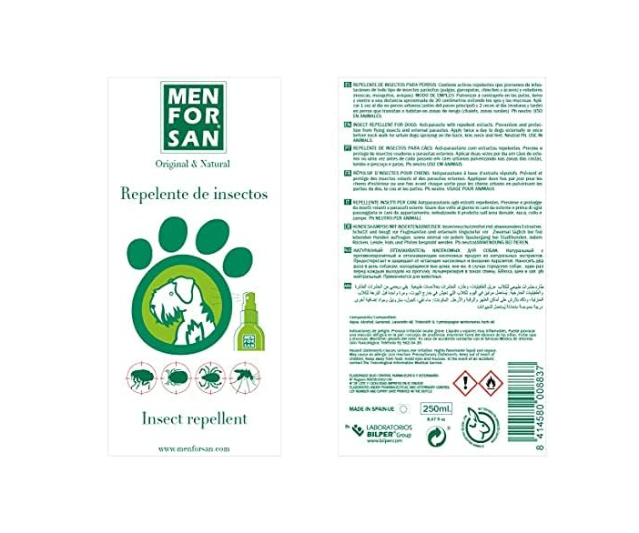 MF REP.CITRONELA NATURAL PERRO (250 ML), , large Imagen numero 2