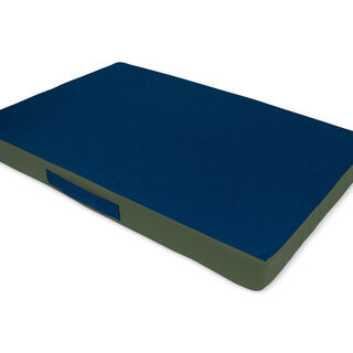 Gauty Cama Tela de sarga - Verde y azul oscuro para Perros y Gatos  