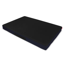 Gauty Cama Redonda Tela Impermeable  Azul y negro para Perros y Gatos 