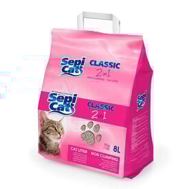 Sepicat Classic 2 en 1 arena absorbente para gatos