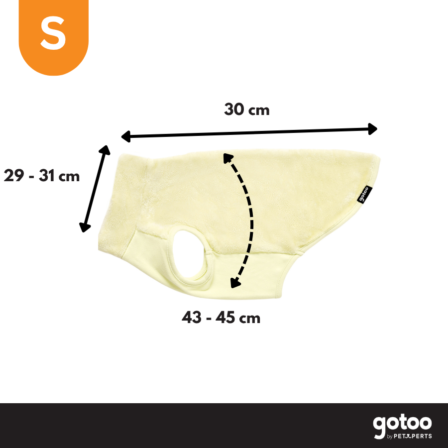 Gotoo Jersey Polar Amarillo para perros, , large Imagen numero 4