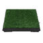 VidaXL Inodoro Mascotas con Bandeja Césped Artificial Orinal para Perros Verde, , large indicador imagen numero 1