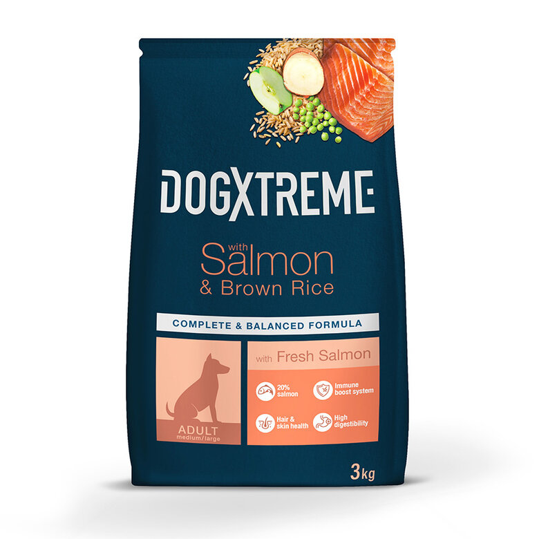 Dogxtreme Salmón y Arroz pienso, , large image number null