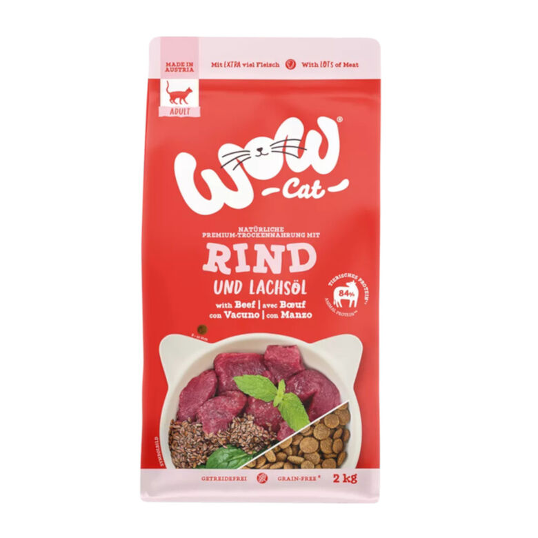 Wow Adulto Ternera pienso para gatos