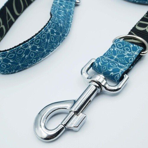 Baona correa multiposici&oacute;n de nylon reciclado verde para perros, , large Imagen numero 3