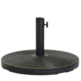 Outsunny Base de Sombrilla Ajustable Gris para Exterior