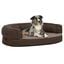 VidaXL Colch&oacute;n Marr&oacute;n para perros, , large indicador imagen numero 1