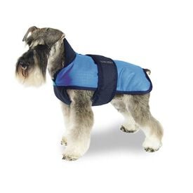 Ibañez Capa Breathe Comfort Azul +Zip para perro