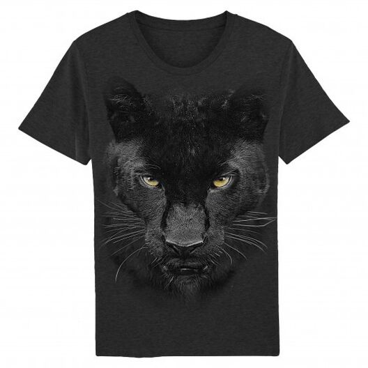 Camiseta Mujer Pantera Negra color Gris Camiseta Mujer Pantera Negra color Gris