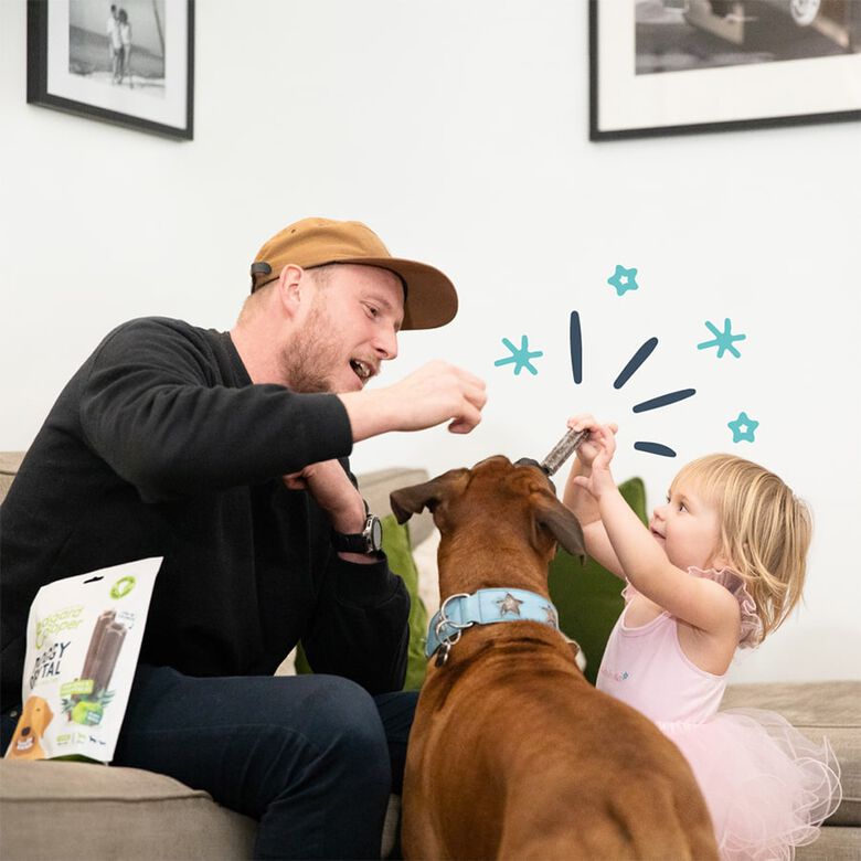 Edgard &amp; Cooper Small Snacks Dentales Manzana y Eucalipto para perros thumbnail