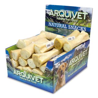Arquivet Hueso de búfalo relleno de grasa de Oveja para Perros