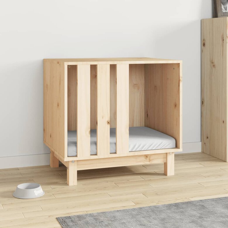 VidaXL Caseta Interior de Madera para perros y gatos, , large image number null