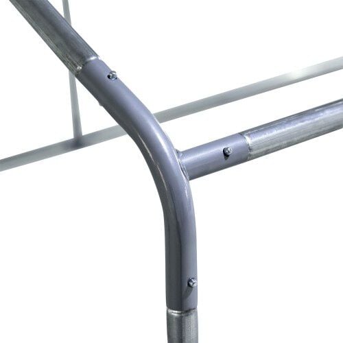 PawHut Gallinero de Exterior Plateado pequeño