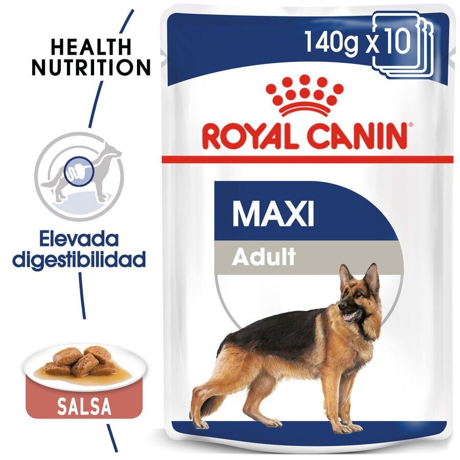 Royal Canin Maxi Adult Carne sobre en salsa para perros thumbnail