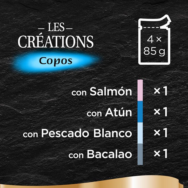 Sheba Craft Collections Pescado sobre en salsa para gatos - Pack 4, , large image number null