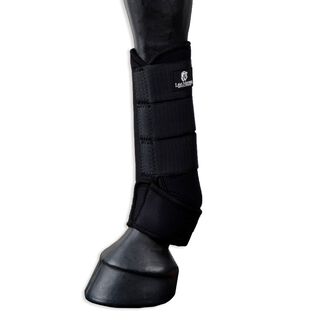 Guarnicioneria Los Nietos Protector Softopren Set De Un Par Color Negro Equipamiento Para El Caballo 