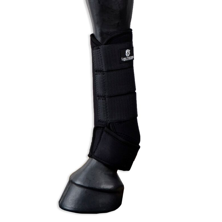 Guarnicioneria Los Nietos Protector Softopren Set De Un Par Color Negro Equipamiento Para El Caballo thumbnail