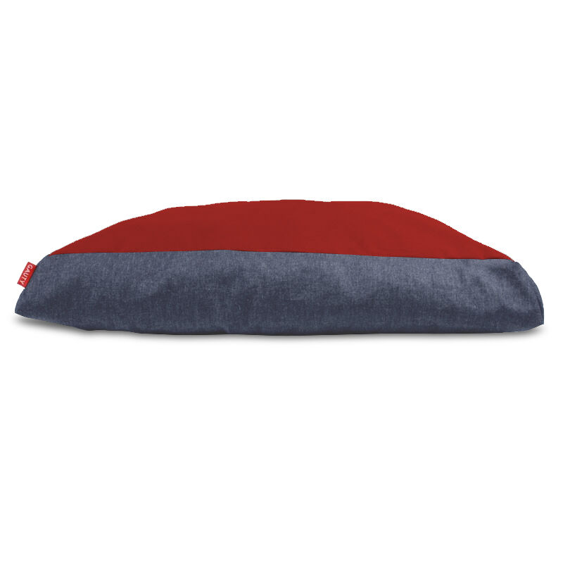 Gauty Cama para Perros y Gatos  Denim e Tela de sarga - Azul y rojo, , large Imagen numero 1