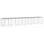 vidaXL Gallinero con techo acero galvanizado gris claro 1003x98x90 cm, , large indicador imagen numero 20