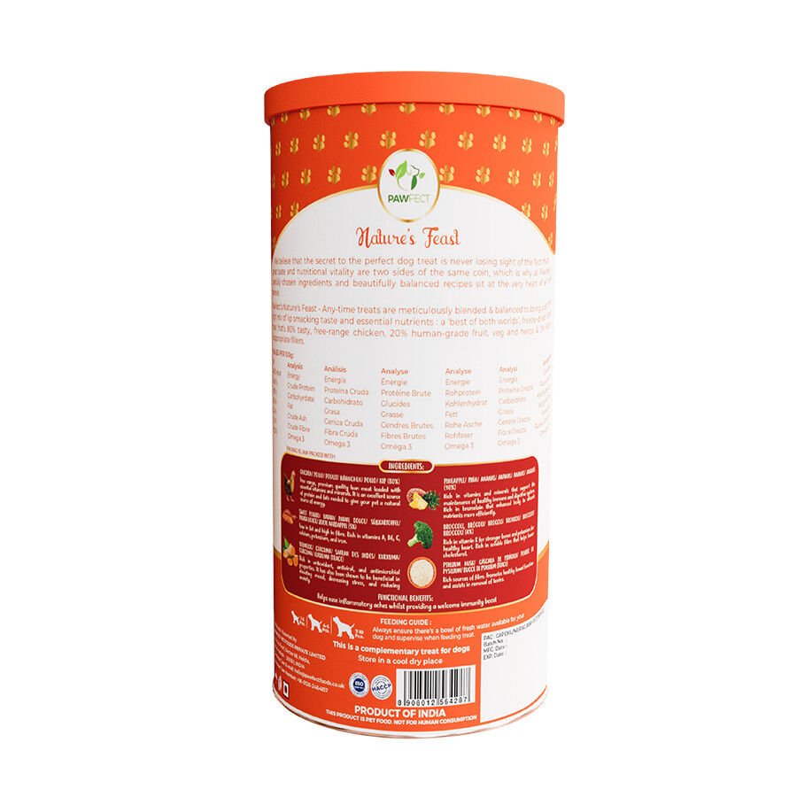 Golosinas liofilizadas para perros: pollo con un toque tropical (50 g/1,76 oz), , large Imagen numero 2