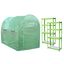 Invernadero Politúnel con Estanterí­a Galvanizada de Jardí­n Carpa de Cultivo 19mm 5 x 2m, , large indicador imagen numero 13
