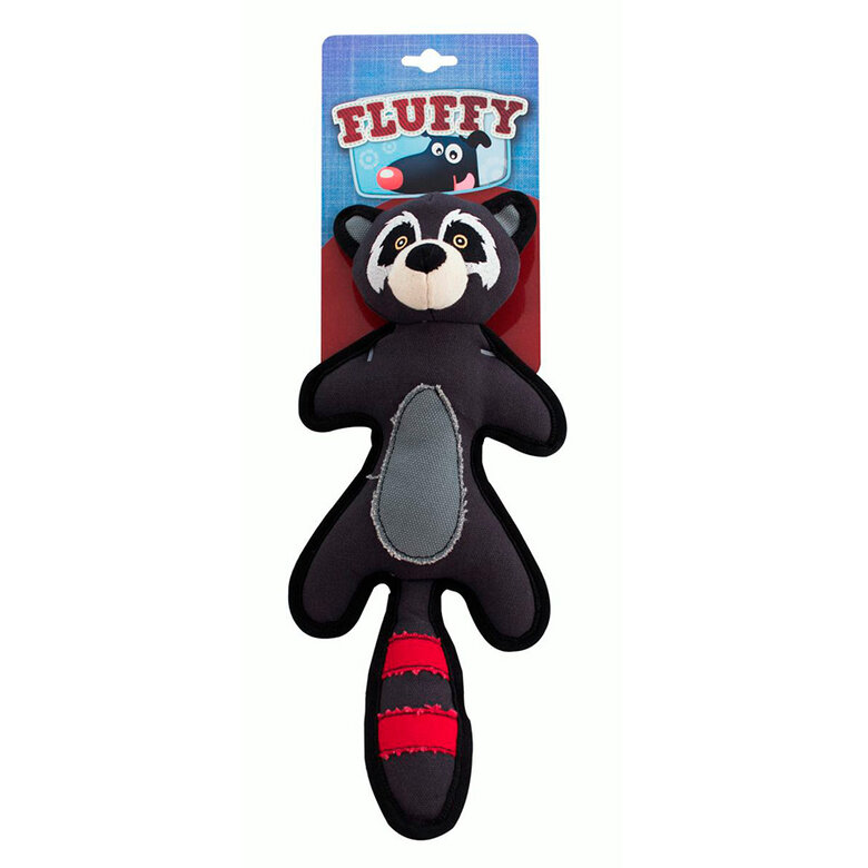 Fluffy Canvas Mapache de Peluche para perros, , large image number null