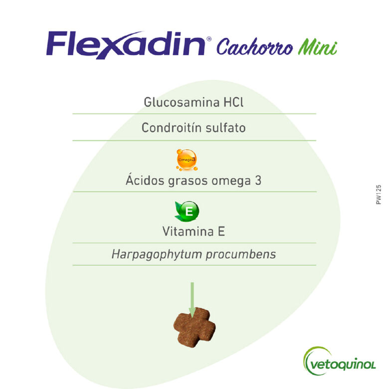 Vetoquinol Flexadin Young Mini Condroprotector para perros thumbnail