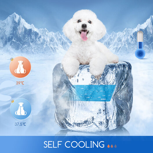 Nobleza Cama Refrescante con Alfombra de Gel Activada por Presión para mascotas grandes, , large image number null