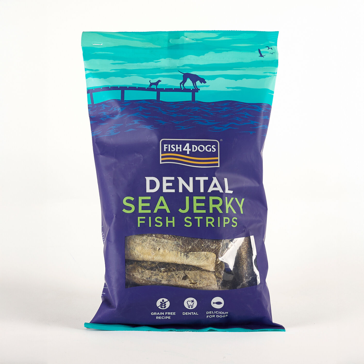 Fish4Dogs Snack dental Strips para perros thumbnail