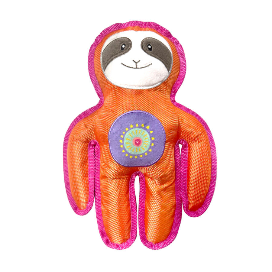 Tootoy! Perezoso Mordedor de Peluche Resistente para perros, , large Imagen numero 2