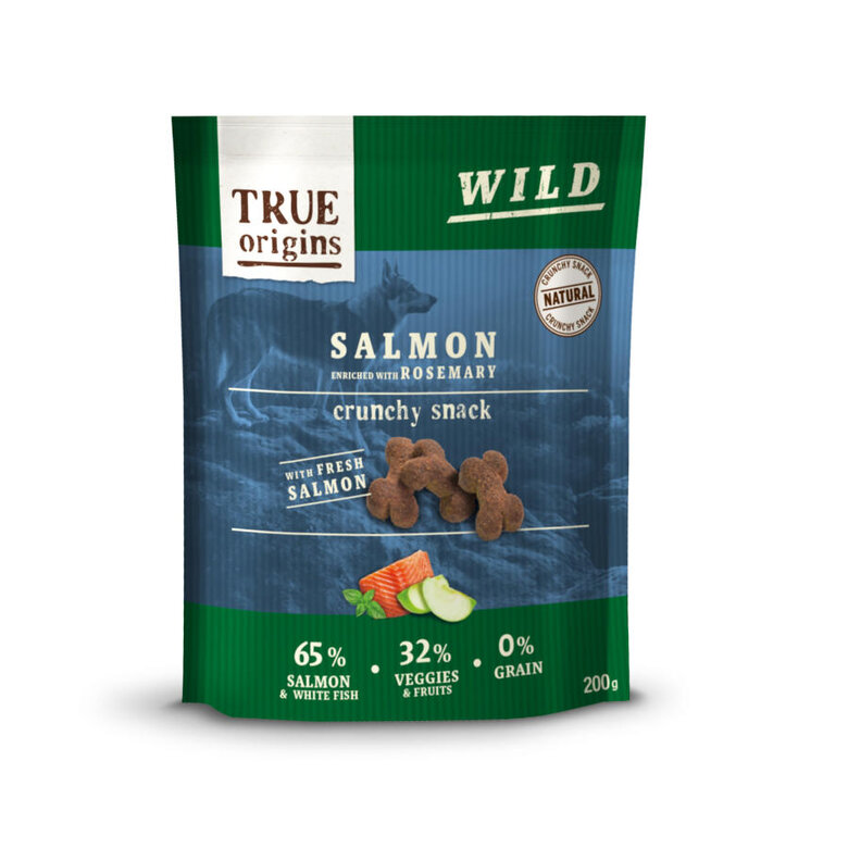 True Origins Wild Galletas Salmón y Romero para perros Tiendanimal