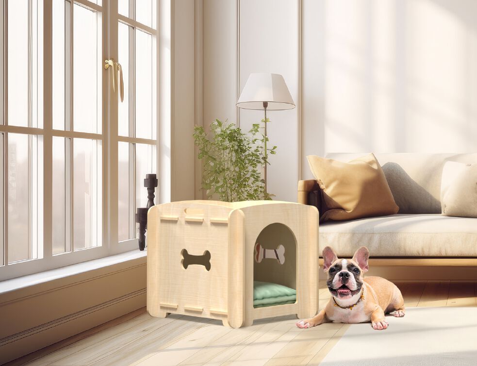 Compact MOB Caseta de madera para Perro thumbnail