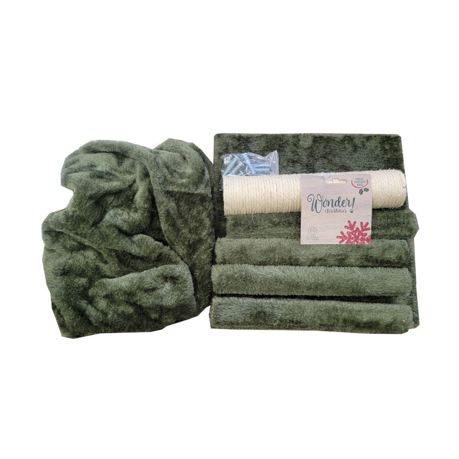 Wonder Christmas Rascador con Poste de Sisal Navideño para gatos thumbnail