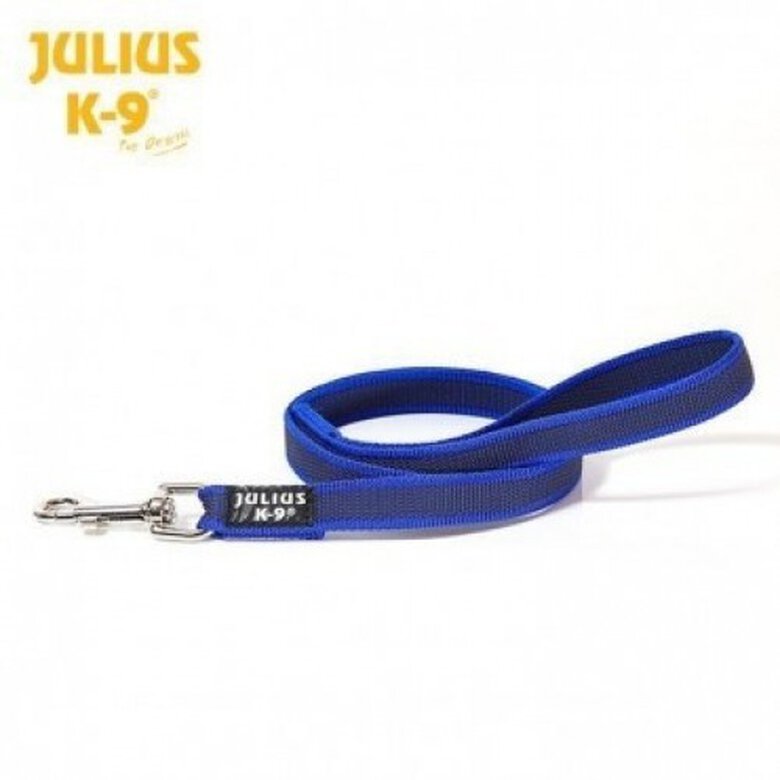 Correa engomada Julius K9 con asa para perros color Azul, , large image number null