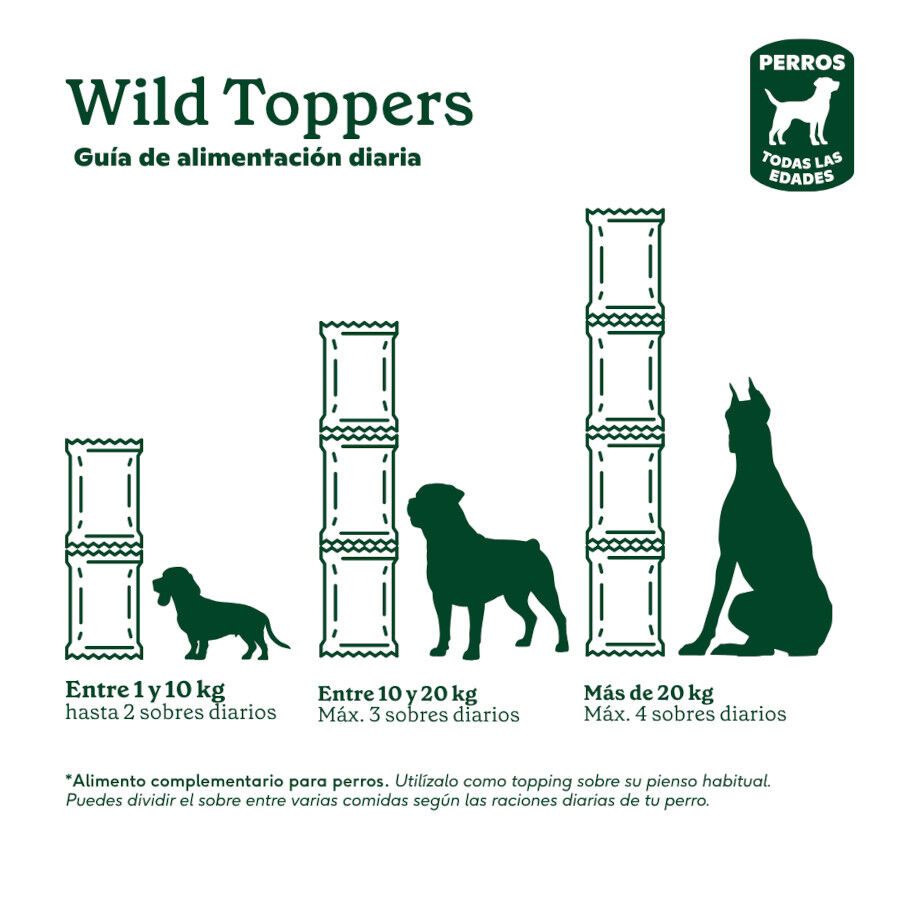 85 g Wild Balance Toppers Salm&oacute;n salsa para perros, , large Imagen numero 5