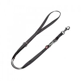 Arppe basic correa de nylon multiposición negro para perros