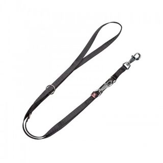 Arppe basic correa de nylon multiposición negro para perros