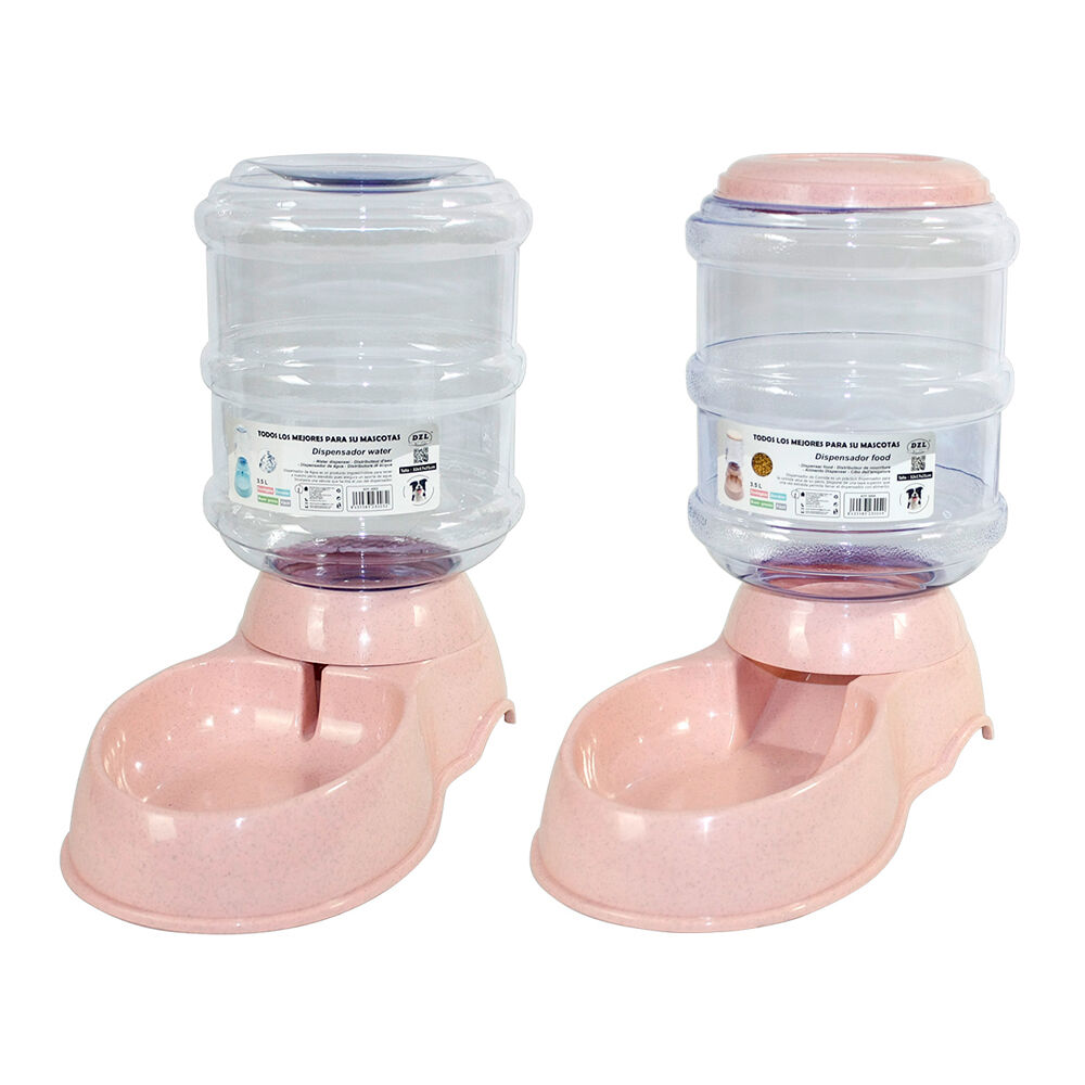 Dispensador de Agua Autom&aacute;tico para Mascotas de Gatos/Perros 3.5L x 2 Piezas Dispensador Comida y Agua de Perros , color entrega al azar, , large Imagen numero 1